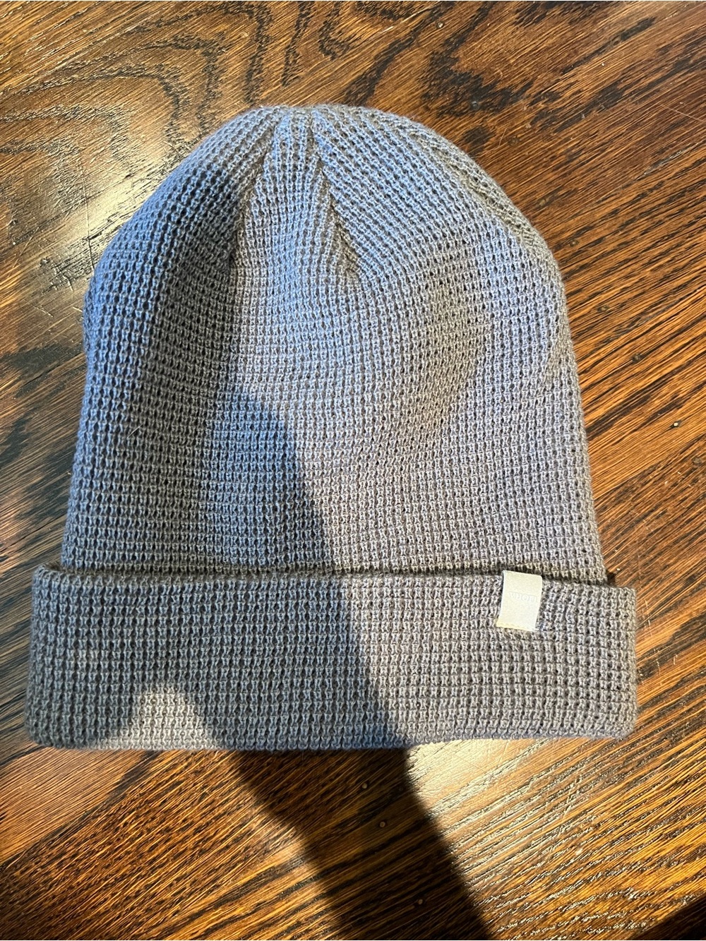 Vuori Unisex Gray Knit Beanie Hat